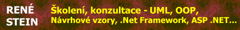 Školení UML, OOP, Návrhové vzory, .Net Framework, compact .Net Framework, ASP.NET